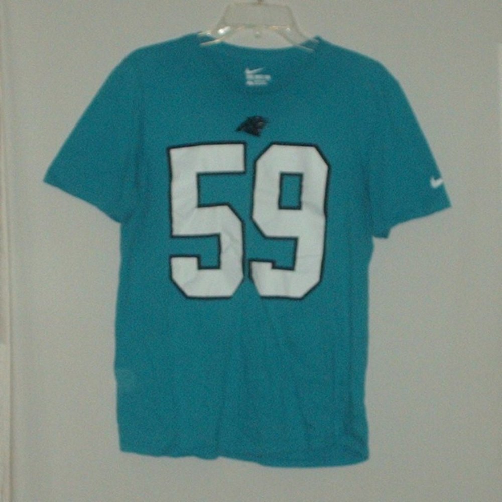 NFL Carolina Panthers #59 Luke Kuechly T-shirt